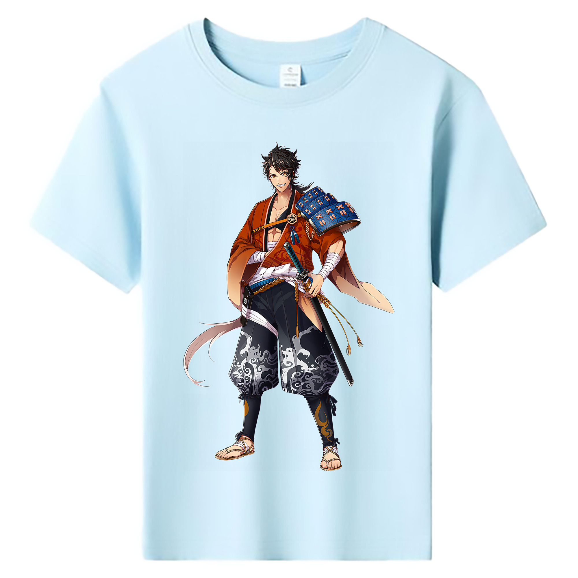 （画像用） 刀剣乱舞 Touken Ranbu 綿100％キッズTシャツ（フロントプリント）